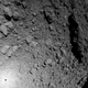 The surface of Ryugu and MASCOT’s shadow (lower left).